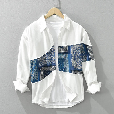 Easton - Chemise à motifs décontractée - Élégant - Hommes
