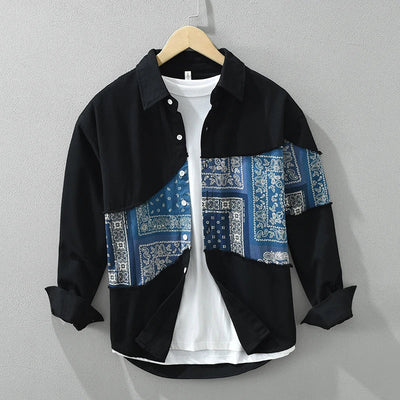 Easton - Chemise à motifs décontractée - Élégant - Hommes