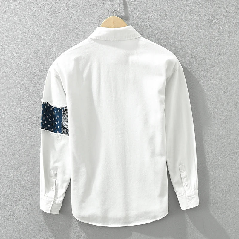 Easton - Chemise à motifs décontractée - Élégant - Hommes