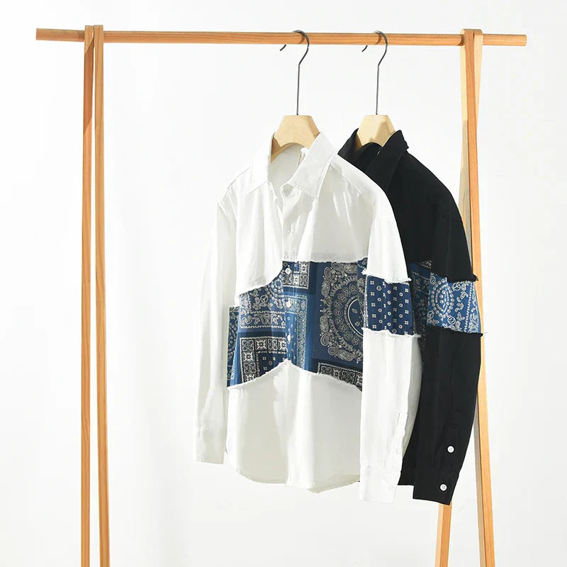 Easton - Chemise à motifs décontractée - Élégant - Hommes