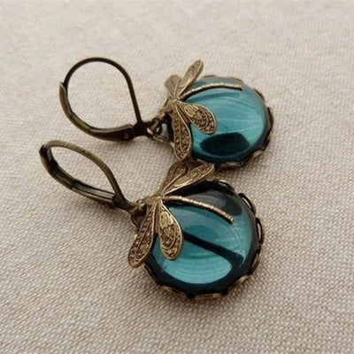 Boucles d'oreilles Libellule Antika Guld