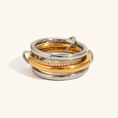Stella – Set de Bagues Diamantées