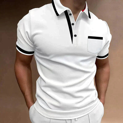 Hugo - Polo automne chic homme