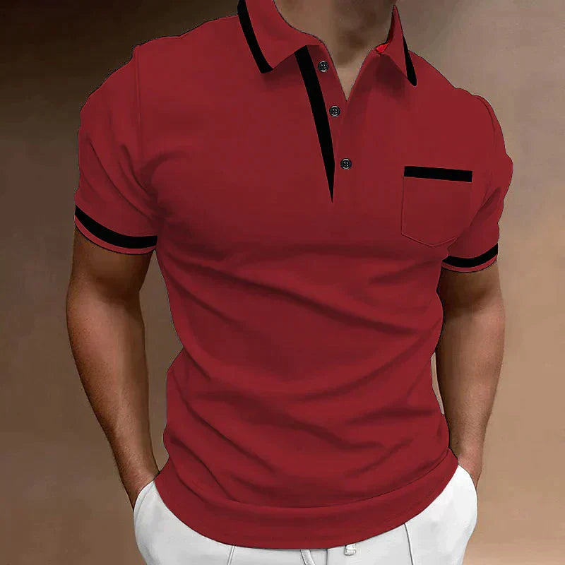 Hugo - Polo automne chic homme