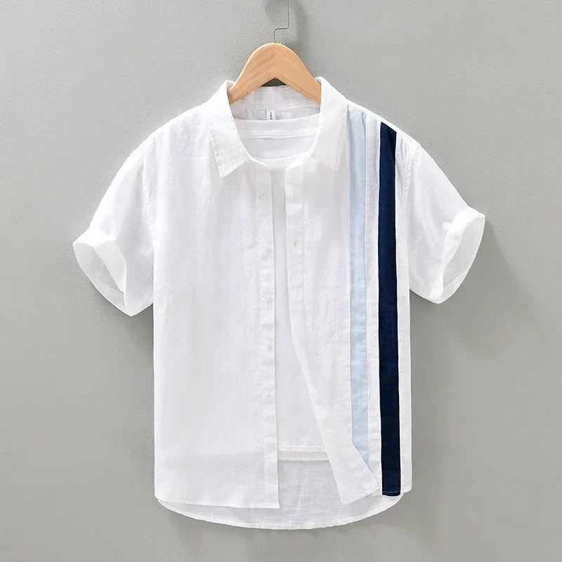 Jeroen - Chemise en Lin - Décontracté - Hommes