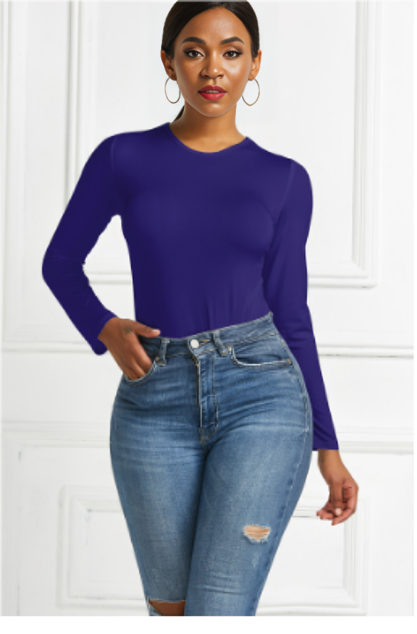 Ellemijn - Body femme - Ajusté et confortable avec manches longues