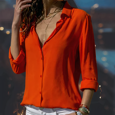 Cato | Blouse élégante en mousseline de soie pour femmes