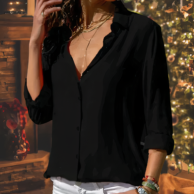 Cato | Blouse élégante en mousseline de soie pour femmes
