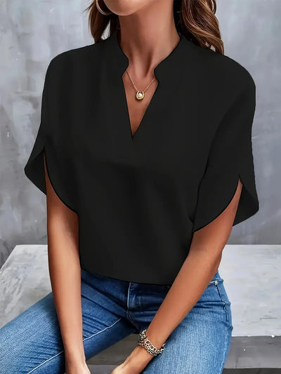 Thalia | Blouse élégante au coupe raffinée