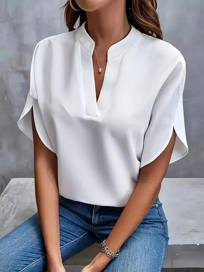Thalia | Blouse élégante au coupe raffinée