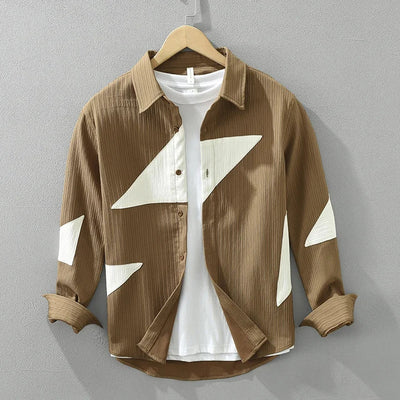Braxton - Chemise Patchwork - Élégant - Hommes