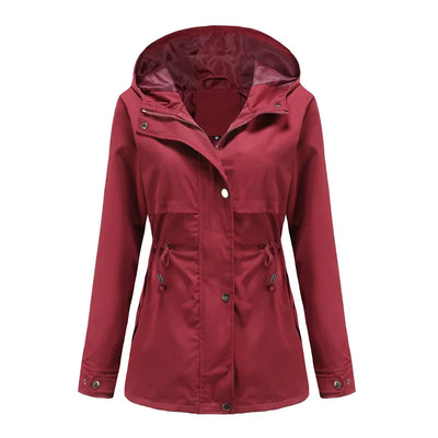 Madeleine - Manteau Imperméable À Capuche