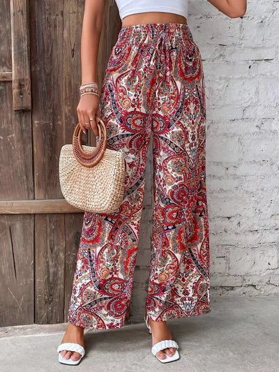 Analyn | Pantalon large bohème
