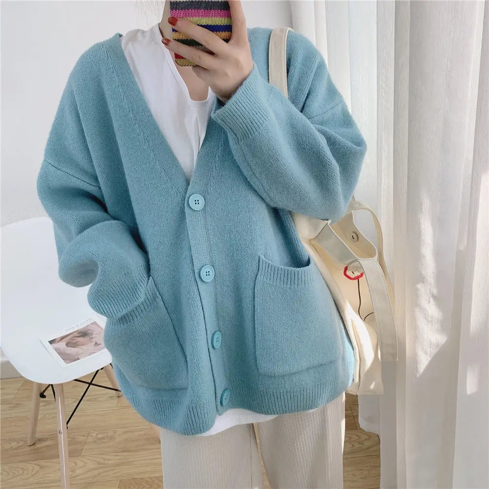 Élise - Cardigan Tricoté À Boutons
