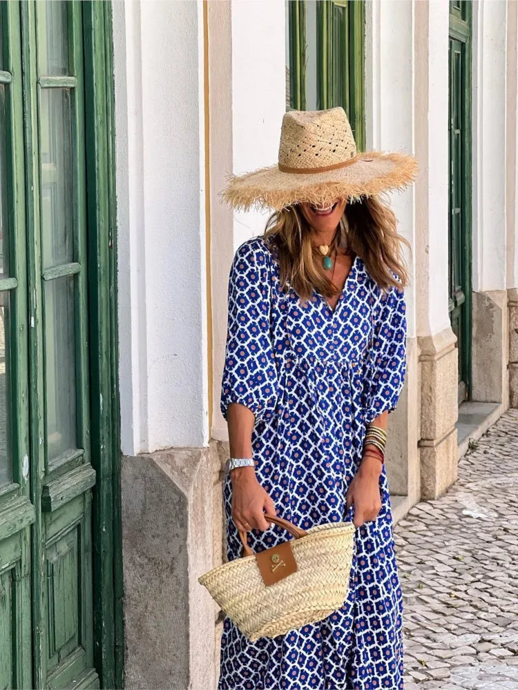 Avril | Robe maxi bohème