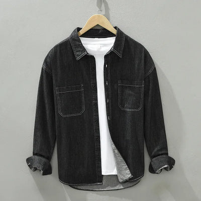 Ezechiël - Chemise en Denim - Intemporel - Hommes