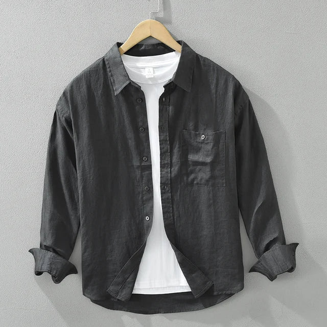 Ellert - Chemise en Lin - Élégant - Hommes