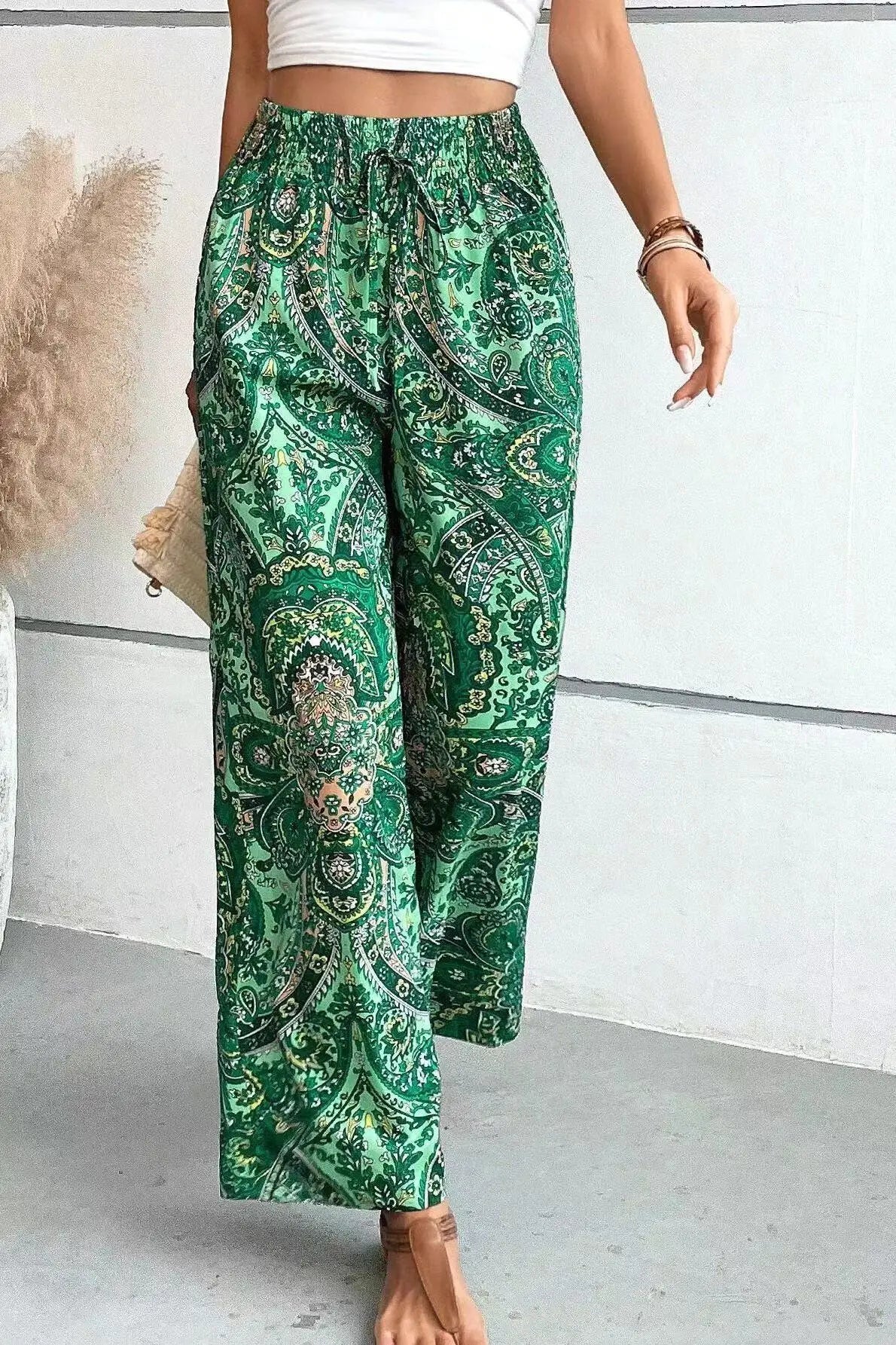 Analyn | Pantalon large bohème