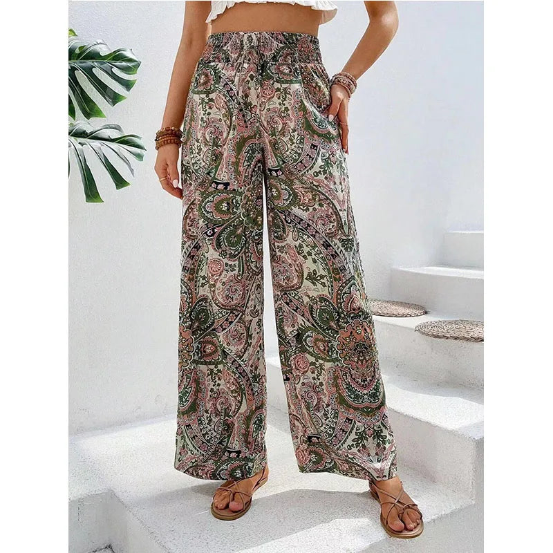 Analyn | Pantalon large bohème