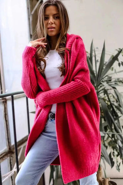 Lucille – Gilet Long En Maille, Confortable Et Stylé Pour L’Hiver