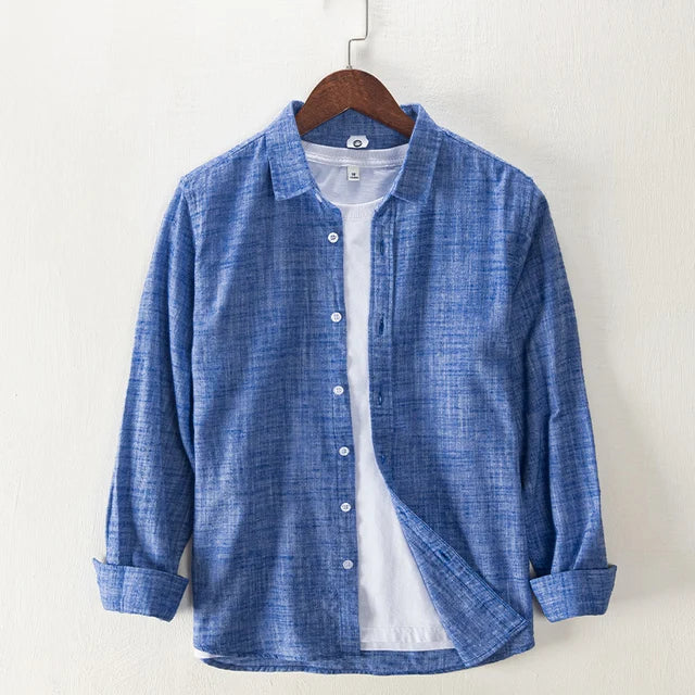 Jax - Chemise pour hommes à manches longues - Confortable - Élégant