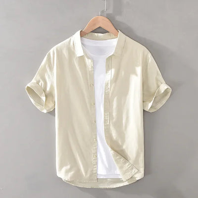 Emmerik - Chemise en lin - Décontractée - Hommes
