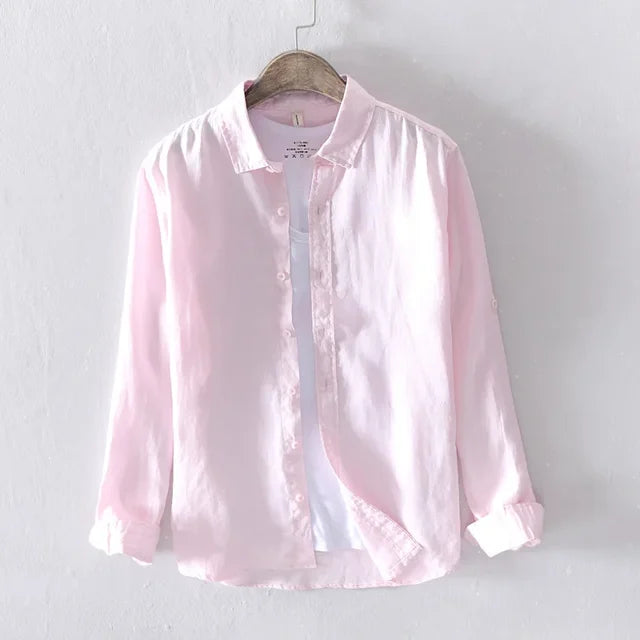 Lachlan - Chemise en Lin - Intemporel - Hommes