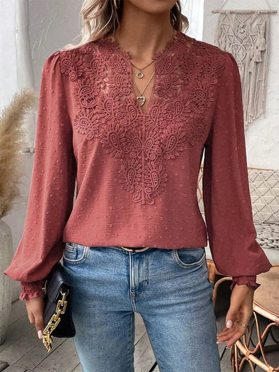 Charlene | Blouse élégante avec des détails raffinés