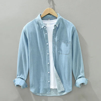 Ezechiël - Chemise en Denim - Intemporel - Hommes