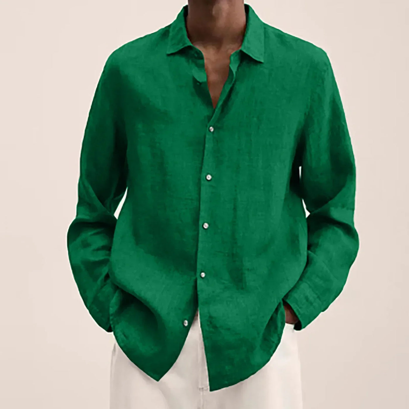 Mason - Chemise en coton léger - Confortable - Hommes