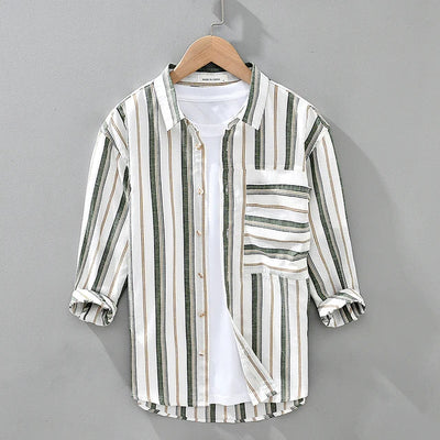 Barrett - Chemise Casual Rayée - Intemporelle - Hommes