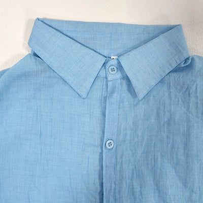James - Chemise en lin décontractée - Respirante - Hommes