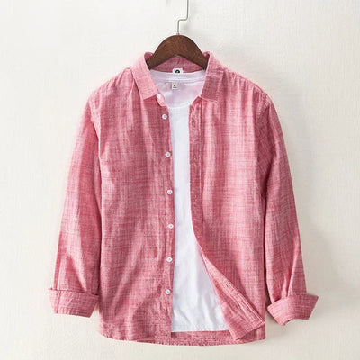 Jax - Chemise pour hommes à manches longues - Confortable - Élégant