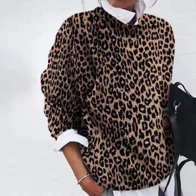 Geneviève - Pull Floral À La Mode