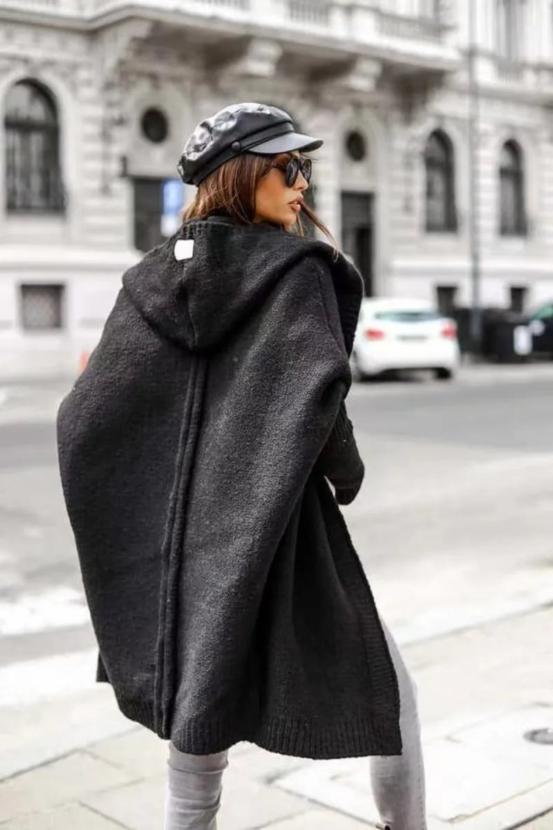 Lucille – Gilet Long En Maille, Confortable Et Stylé Pour L’Hiver