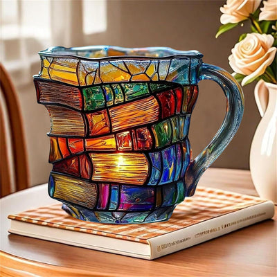 MugArt – Tasse avec Livre Peint