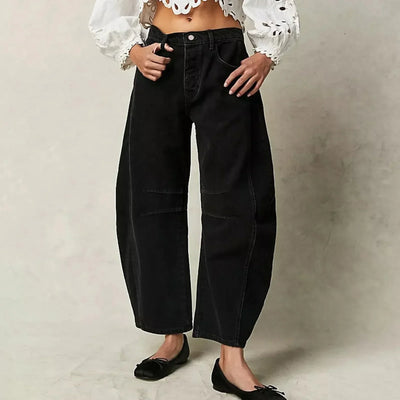 Louise - Jean Large Confortable Pour Femme