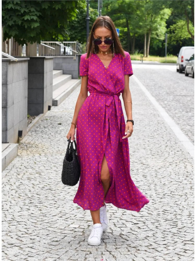 Nena | Robe portefeuille élégante
