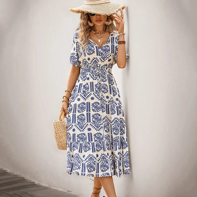 Ria | Robe chic en viscose