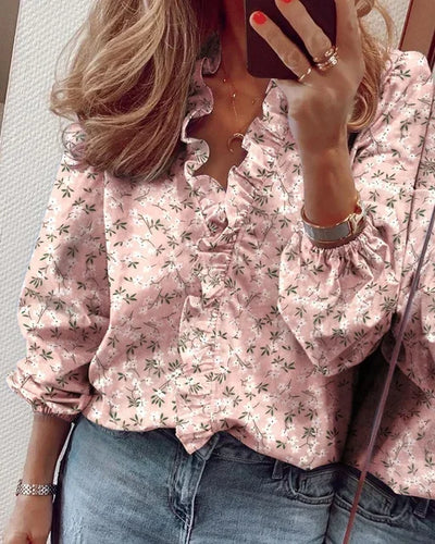 Enola | Blouse charmante avec des volants ludiques