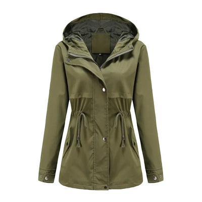 Madeleine - Manteau Imperméable À Capuche