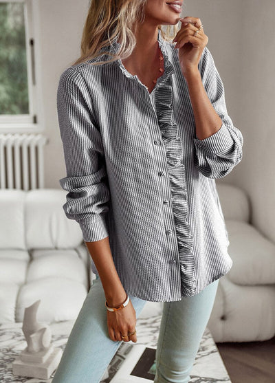 Alizée - Top Avec Col Et Boutons Pour Un Look Classique