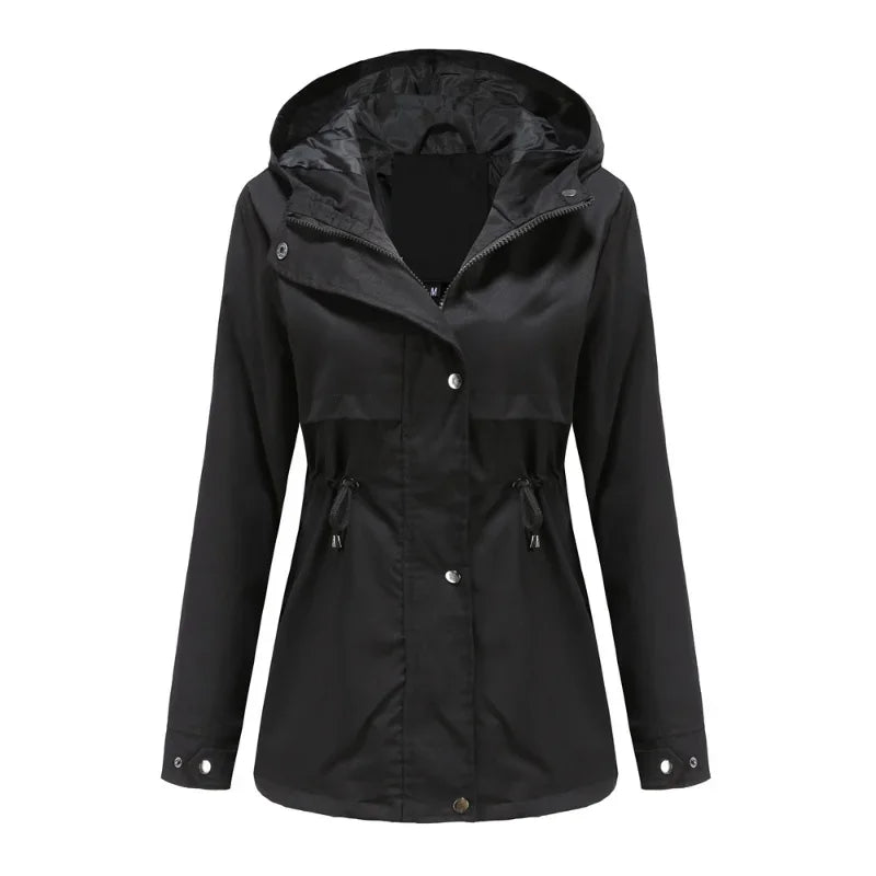 Madeleine - Manteau Imperméable À Capuche