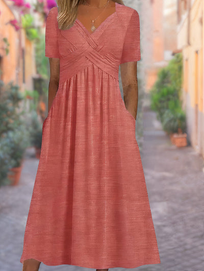 Joeline - Robe D'Été Élégante - Flatteuse Et Respirante - Femmes