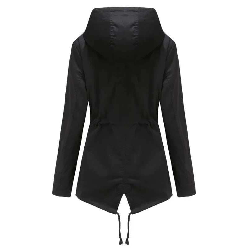 Madeleine - Manteau Imperméable À Capuche