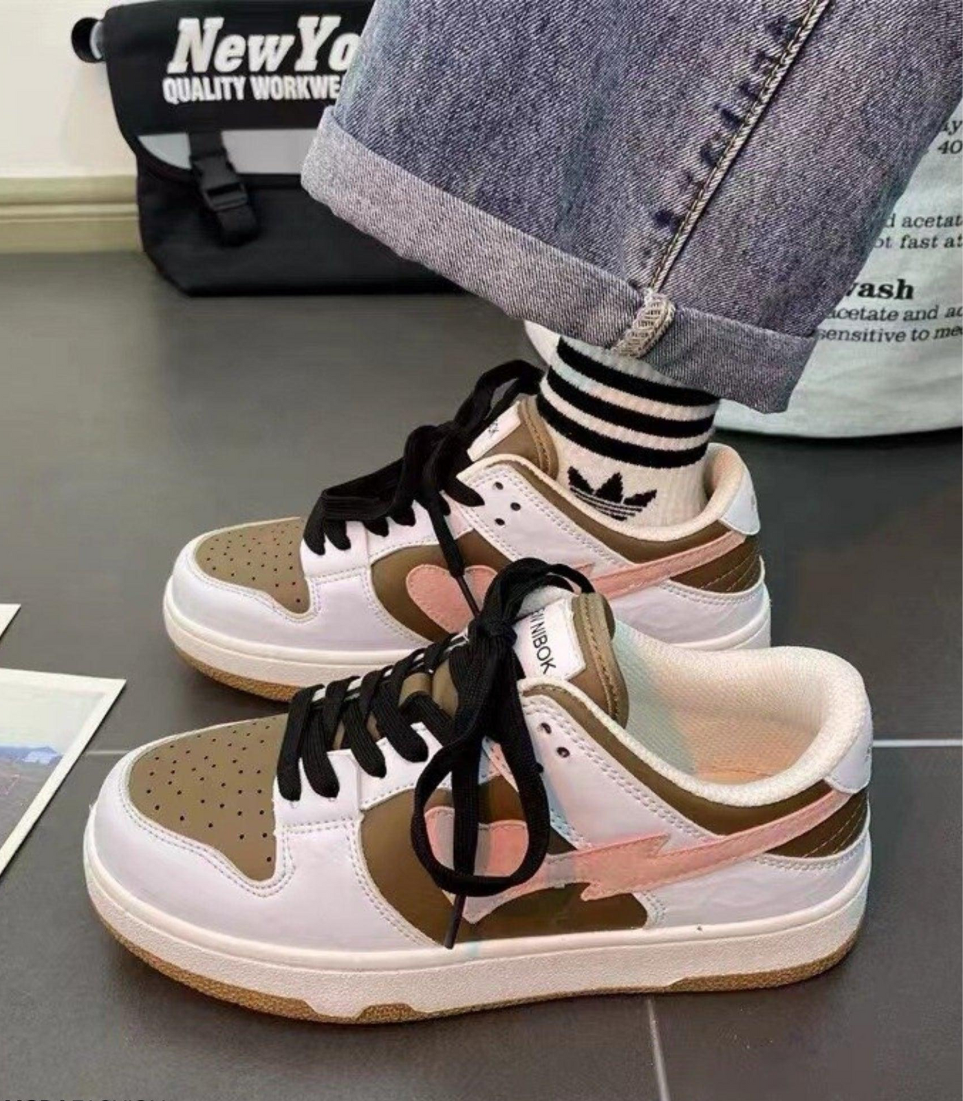 Lina - Baskets confortables femme