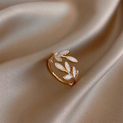 Pure - Anneau Opalblad Ajustable