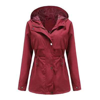 Madeleine - Manteau Imperméable À Capuche