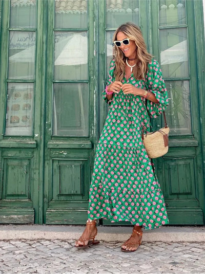 Avril | Robe maxi bohème
