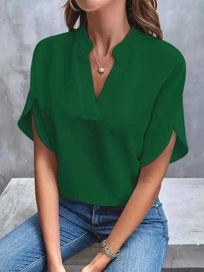 Thalia | Blouse élégante au coupe raffinée